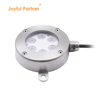 수중 LED 분수 조명 6W RGB IP68 방수 분수 조명 2700k - 6000k