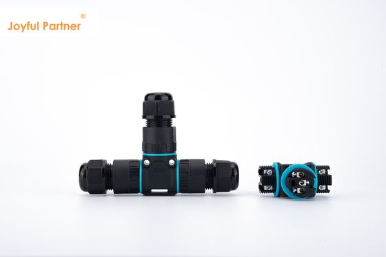 빠른 설치 IP68 방수 플라스틱 2/3 핀 여성 원형 커넥터 전기 변환기