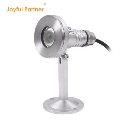 방수 LED 수중 스팟 라이트 DC24V 12V RGB3in1 장착 브래킷 반 경식
