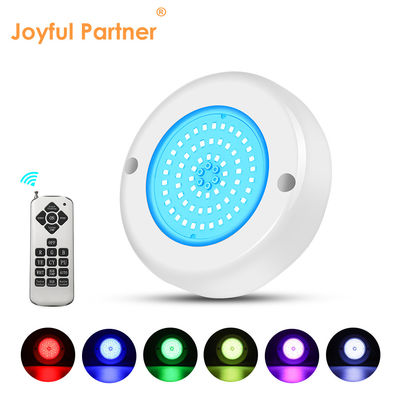 벽에 장착 된 인그라운드 LED 수영장 조명 Rgb 및 Dmx 제어 6W LED SMD2835 ABS 물질