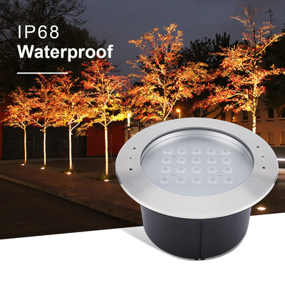 20W IP68 수영장 수중 조명 316 스테인리스 스틸 LED 지하 조명