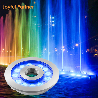LED 분수 반지등 IP68 24W 스테인리스 스틸 수중등