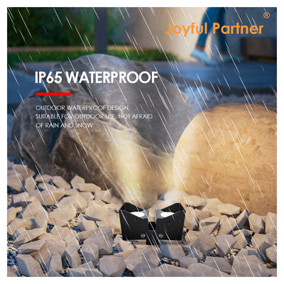 정원 스팟 라이트 AC 전원 220V IP65 추가 반등 후드 2 * 3W 포장 상자와 함께