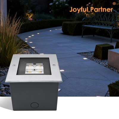 야외 광장 인그라운드 라이트 24V 8W 3000K 따뜻한 흰색 다이 캐스트 알루미늄 보디 IK 등급 09