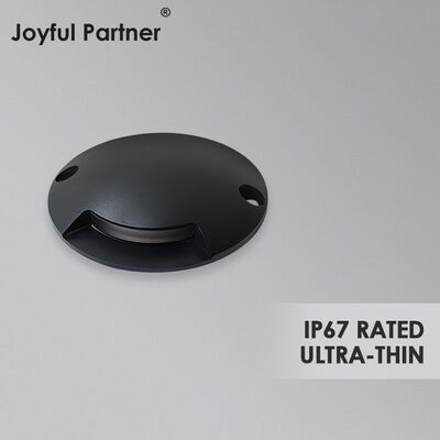 IP65 등급 1W LED 지하 데크 조명 야외 계단 진입로 조명 12V 매립형 업라이트 도로용