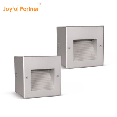 매립형 LED 벽등 160*160MM 오스람 SMD2835 분체 도장 마감 AC100-240V 계단용