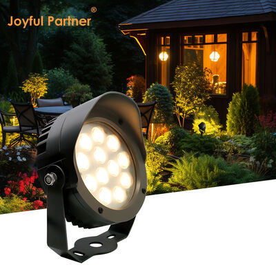 LED 정원 스포트라이트 조절 가능한 빔 각도 36W 내장 DMX512 드라이버 DC24V RGB3in1